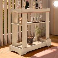 Bar Bronze 1 Prateleira Naturale - Pnr Móveis