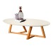 Mesa de Centro Classic Off White/Nature - Tebarrot
