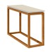 Mesa de Canto Supreme Off White/Nature - Tebarrot