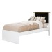 Cama de Solteiro Barcelona Branco/Preto - Tebarrot