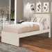 Cama de Solteiro Barcelona Off White/Mad - Tebarrot