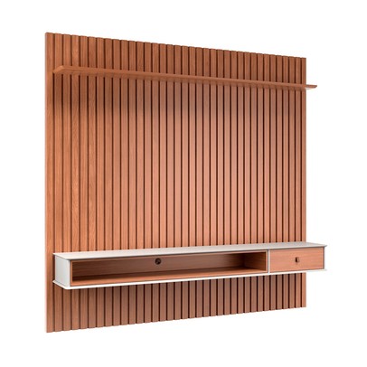 Painel para TV Até 80 Polegadas Detroit 1 Gaveta Ripado Nature - Tebarrot