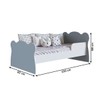 Quarto de Bebê Completo Bambino 3 Portas 6 Gavetas Azul - Percasa