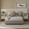 Cabeceira Casal Laranjeiras Ripado Off White - Linea Brasil