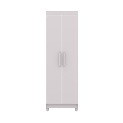 Armário Multiuso Malta 2 Portas 5 Prateleiras Branco - Pnr Móveis