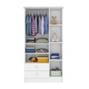 Quarto de Bebê Completo Bambino 3 Portas 6 Gavetas Branco - Percasa