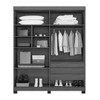 Guarda-Roupa Casal Bari 4 Portas 3 Gavetas Cinamomo - Pnr Móveis