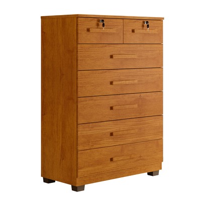 Cômoda Realce 7 Gavetas Cinamomo - Pnr Móveis