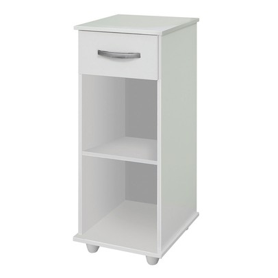 Armário de Cozinha Bebedouro Water 1 Porta 1 Gaveta Branco - Pnr Móveis