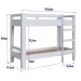 Beliche Infantil Slim Branco - Completa Móveis