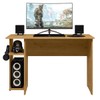 Mesa Gamer 2 Prateleiras Freijó 3875 - Qmovi