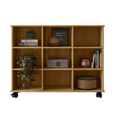 Cômoda Infantil 9 Prateleiras Freijó 1478 - Qmovi