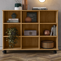 Cômoda Infantil 9 Prateleiras Freijó 1478 - Qmovi