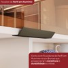Armário Aéreo Cozinha 120 Cm Connect 1 Porta Ripado Off White - Henn
