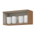 Armário Aéreo Cozinha 80 Cm Requinte 1 Porta Nature - Henn