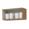 Armário Aéreo Cozinha 80 Cm Requinte 1 Porta Nature/Areia Hp - Henn