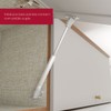 Armário Aéreo Cozinha 80 Cm Requinte 1 Porta Nature/Areia Hp - Henn