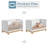Berço Mini Cama 2 em 1 Q Encanto Branco Acetinado - Qmovi