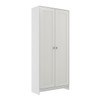 Paneleiro 2 Portas 4 Prateleiras Branco - Decibal