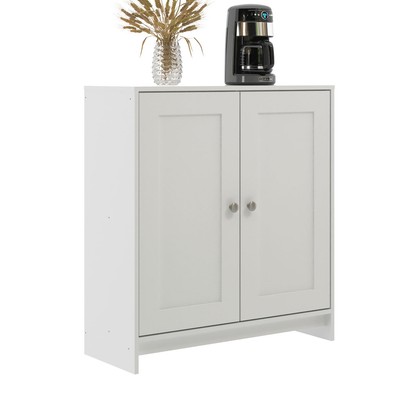 Balcão de Cozinha 84 Cm 2 Portas 1 Prateleira Branco - Decibal