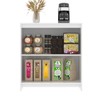 Balcão de Cozinha 84 Cm 2 Portas 1 Prateleira Branco - Decibal