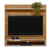 Painel para TV Até 50 Polegadas Creta 1 Prateleira Nature/Off White - Linea Brasil