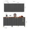 Cozinha Completa Firenze 10 Portas 2 Gavetas Chumbo - Indekes