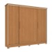 Guarda-Roupa Casal 4 Portas 4 Gavetas Flex Canela/Macadamia - Kappesberg