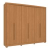Guarda-Roupa Casal 6 Portas 6 Gavetas Canela - Kappesberg