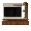 Painel para TV Até 60 Polegadas Maragogi 2 Portas Freijó/Off White - Linea Brasil