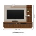 Painel para TV Até 65 Polegadas Araruna 2 Portas Freijó/Off White - Linea Brasil