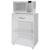Armário de Cozinha Vegas 2 Portas 1 Gaveta Branco - Pnr Móveis