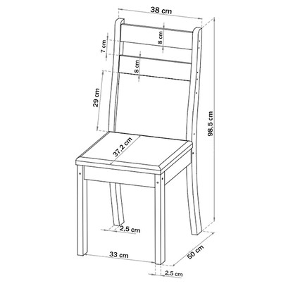 Mesa de Jantar 8 Lugares Beirute Mel/Perola - Panorama Móveis