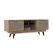 Rack para TV Até 65 Polegadas Carvalho Oak/Carvalho Oak - Decibal