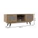 Rack para TV Até 65 Polegadas Carvalho Oak/Carvalho Oak - Decibal