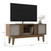 Rack para TV Até 60 Polegadas Ripado Naturalle/Petra - Decibal