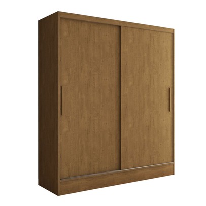 Guarda-Roupa Solteiro Swift 2 Portas 2 Gavetas Cinamomo - Panorama Móveis