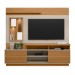 Estante para TV Até 60 Polegadas Eldorado 2 Portas com Led Nature/Off White - Linea Brasil