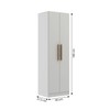 Sapateira 2 Portas 4 Prateleiras Branco - Decibal
