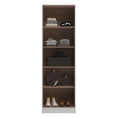 Sapateira 2 Portas 4 Prateleiras Branco - Decibal