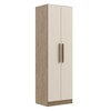 Sapateira 2 Portas 4 Prateleiras Wood/Cristalo - Decibal