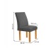Mesa de Jantar 4 Lugares Bella Canela com Vidro Ripado Cinamomo/Off White/Cinza - Cel Móveis