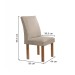 Mesa de Jantar 4 Lugares Stella Canela com Vidro Ripado Chocolate/Off White/Boucle Bege  - Cel Móveis