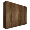 Guarda-Roupa Casal Madalena 6 Portas 6 Gavetas 100% Mdf Brauna - Panorama Móveis