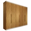 Guarda-Roupa Casal Madalena 6 Portas 6 Gavetas 100% Mdf Peroba - Panorama Móveis