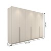 Guarda-Roupa Casal Belchior 6 Portas 6 Gavetas Neve - Panorama Móveis