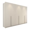 Guarda-Roupa Casal Belchior 6 Portas 6 Gavetas Neve - Panorama Móveis