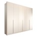 Guarda-Roupa Casal Vinci 6 Portas 6 Gavetas Neve - Panorama Móveis