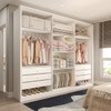 Guarda-Roupa Casal Vinci 6 Portas 6 Gavetas Neve - Panorama Móveis