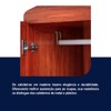 Guarda-Roupa Solteiro Bacuri 2 Portas 2 Gavetas com Espelho Mel - Rodmóveis